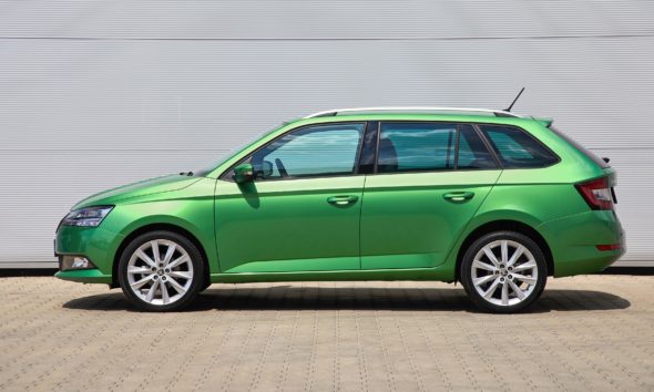 Small Change: 2018 Skoda Fabia Driven Side View 1