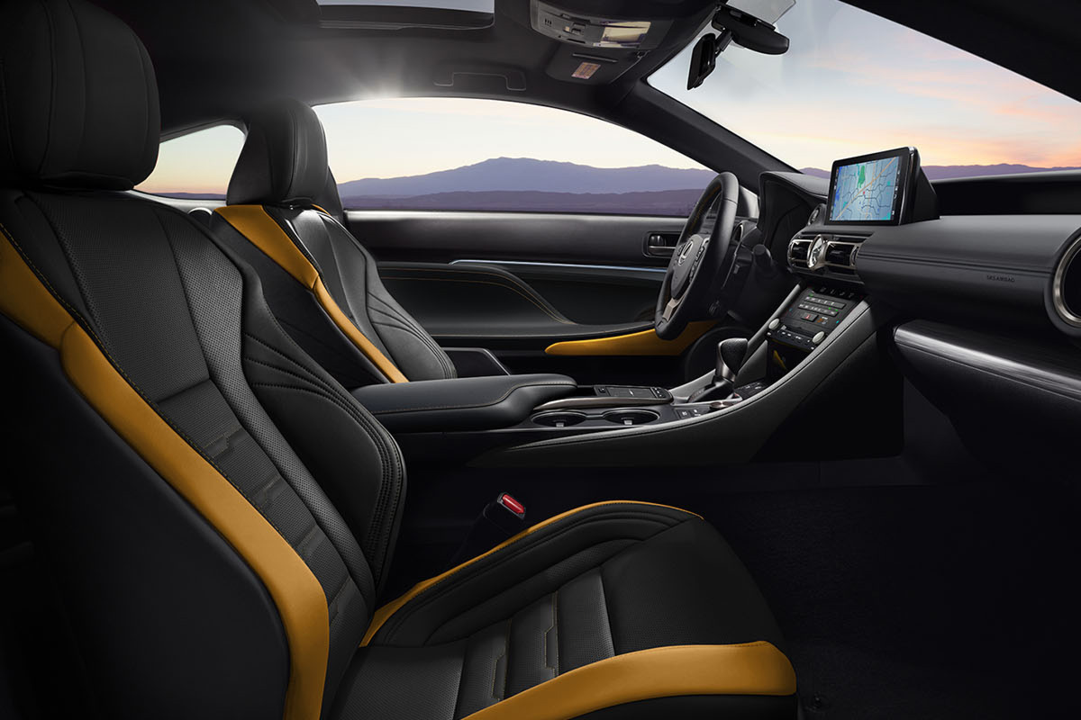 2024 Lexus RC - interior