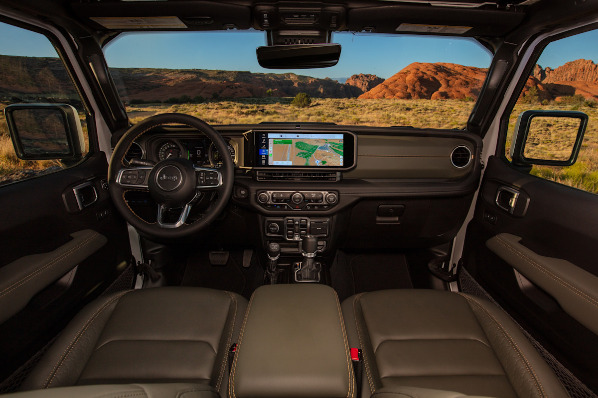 2025 Jeep Wrangler 4xe Preview - interior