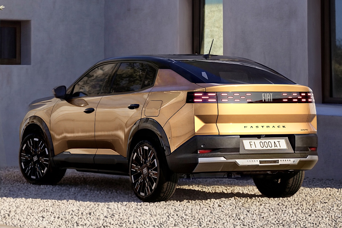 Fiat Grizzly Fastback rear view
