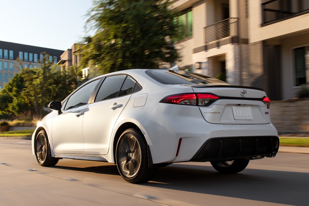 2027 Toyota Corolla rear