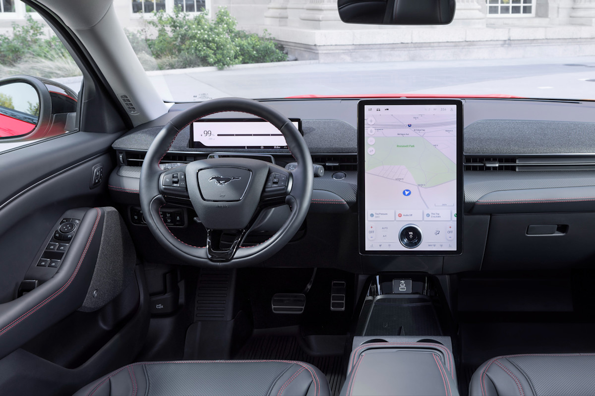 2025 Ford Mustang Mach-E Preview - interior