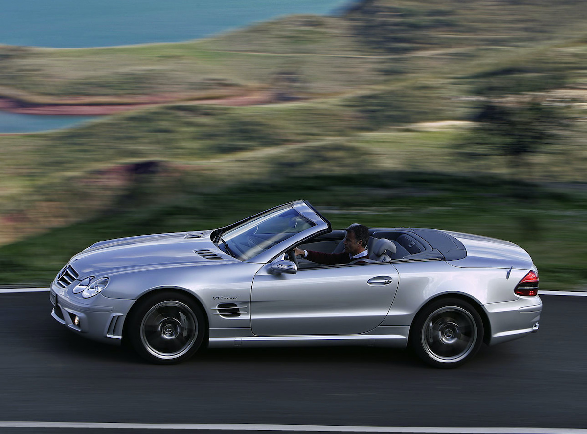 2007 Mercedes Benz SL Class driving side SL65 AMG
