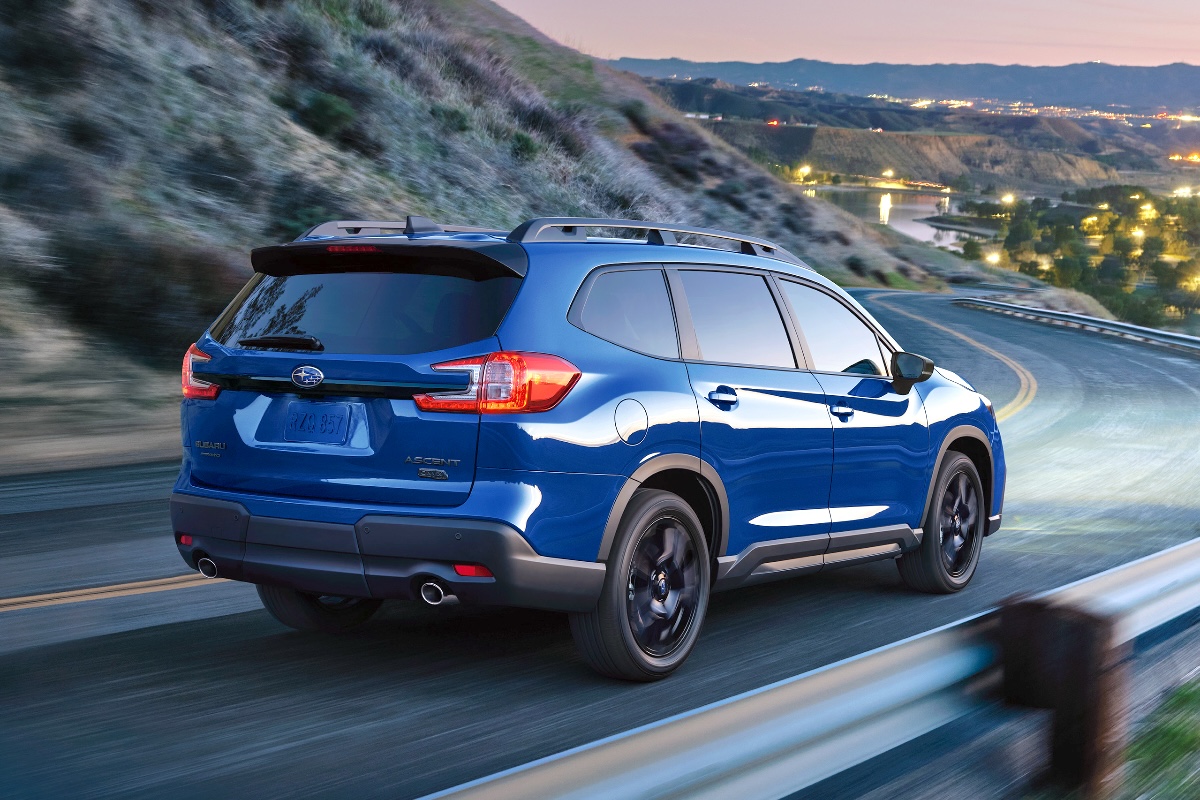 2027 Subaru Ascent rear driving