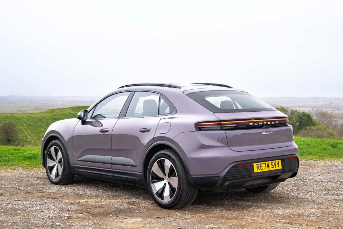 Porsche Macan EV rear static