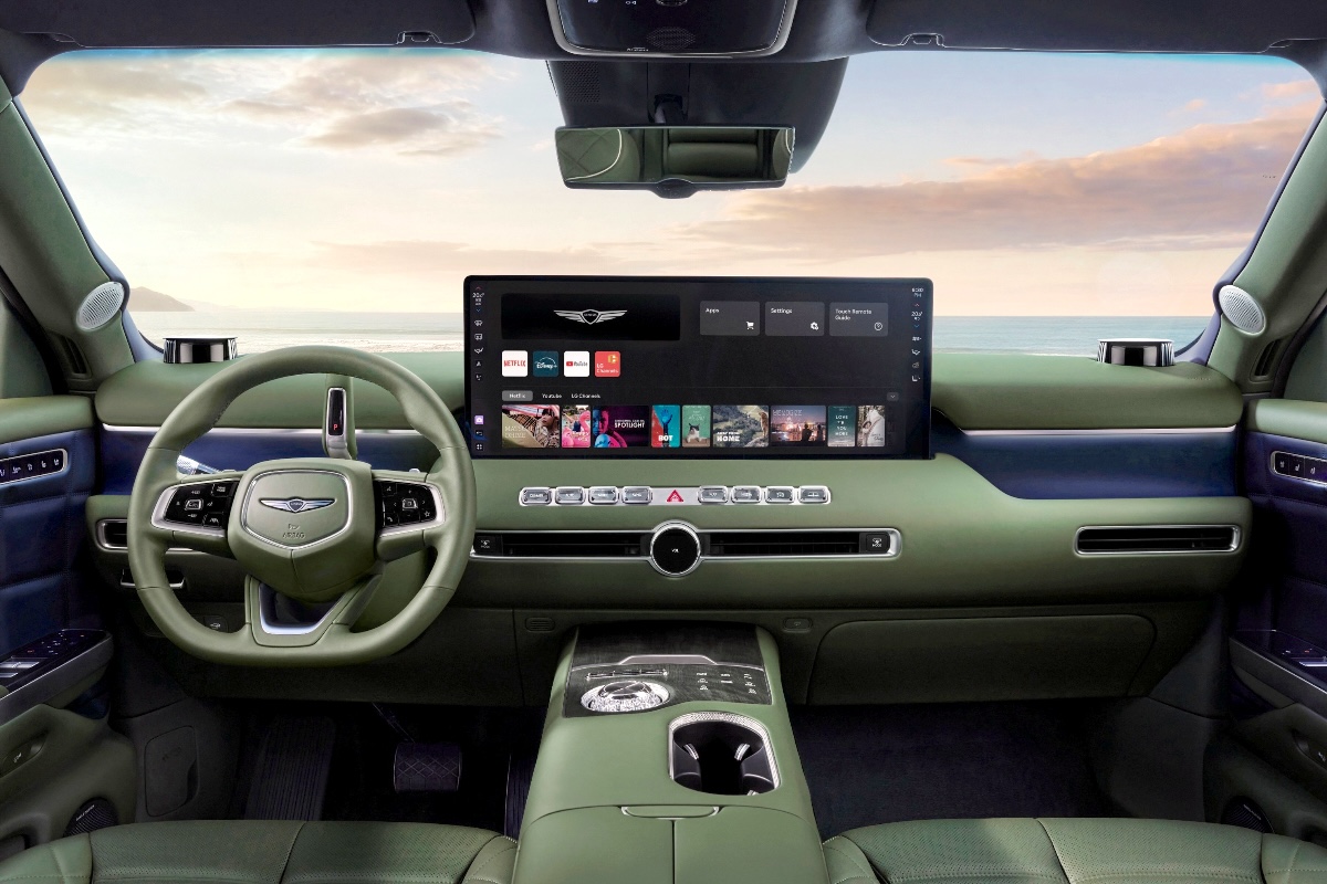 2028 Genesis GV90 dashboard