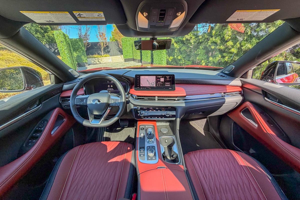 2027 Infiniti QX65 Preview - interior