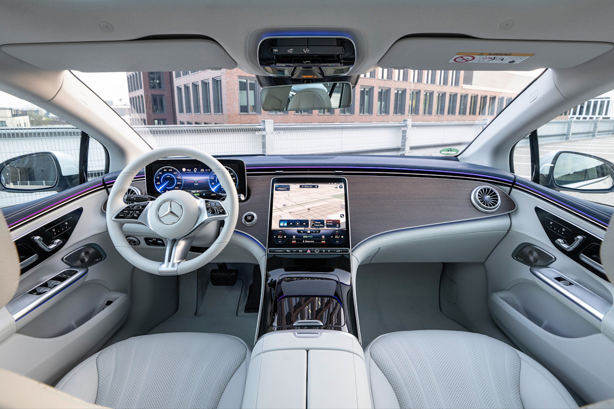 2025 Mercedes-Benz EQE Preview - interior