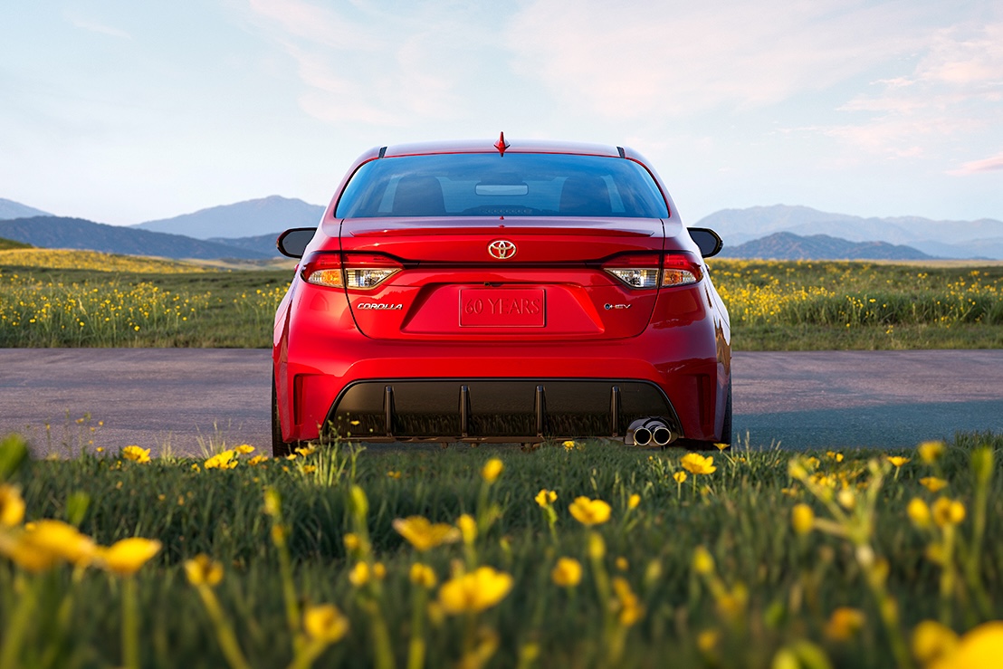 2027 Toyota Corolla Hybrid rear