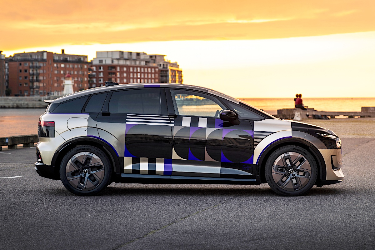 2026 Audi A2 E-Tron side 1