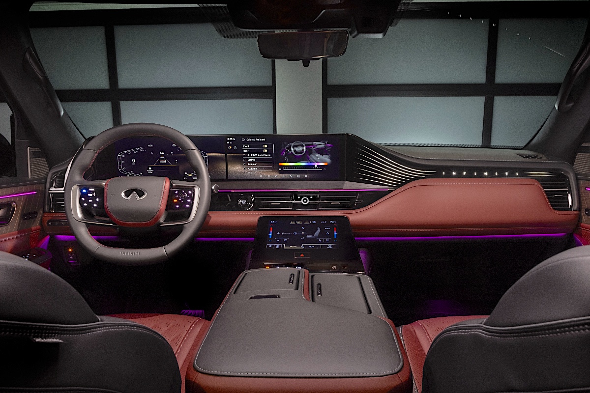 2027 Infiniti QX80 interior