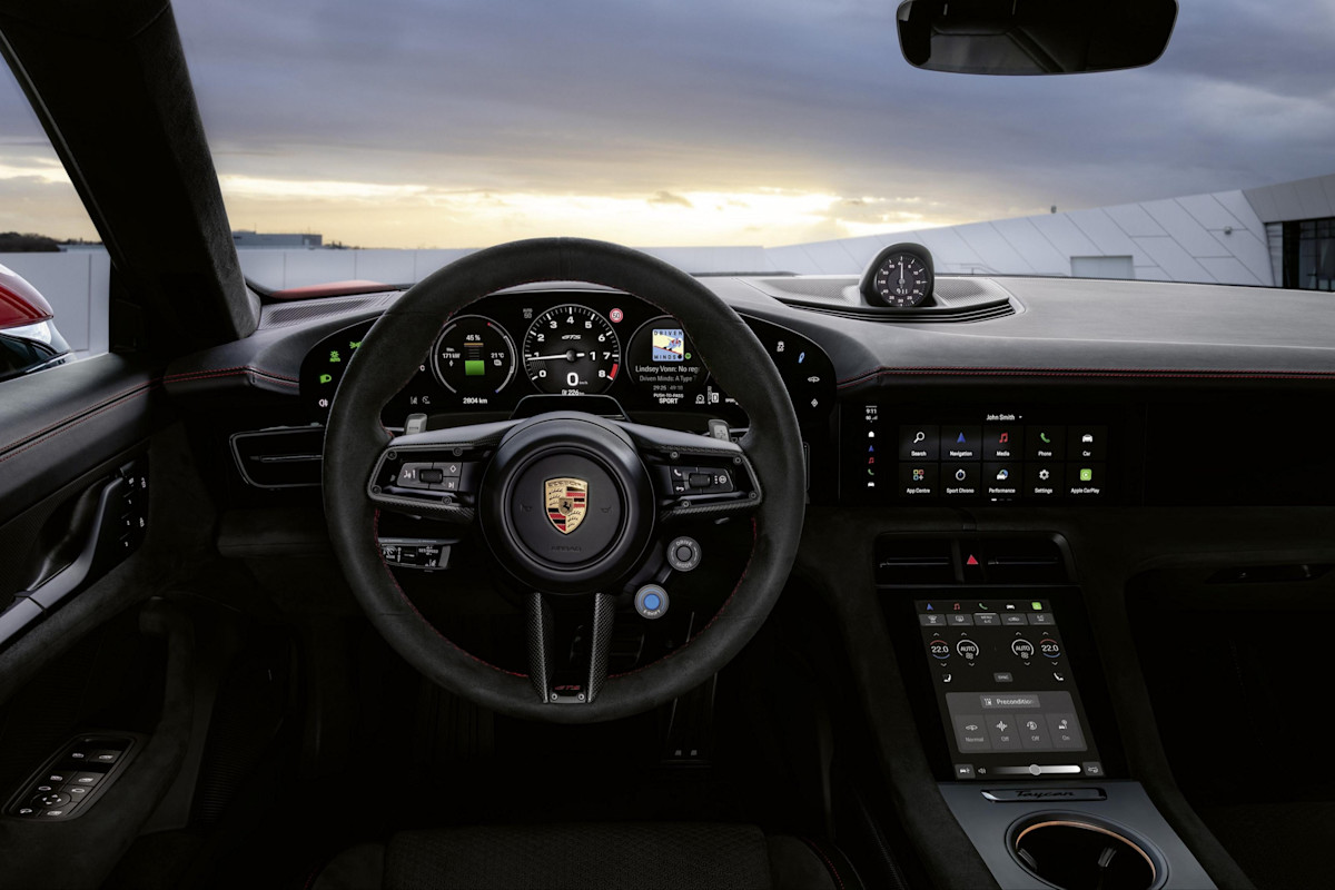2027 Porsche Taycan Preview - interior