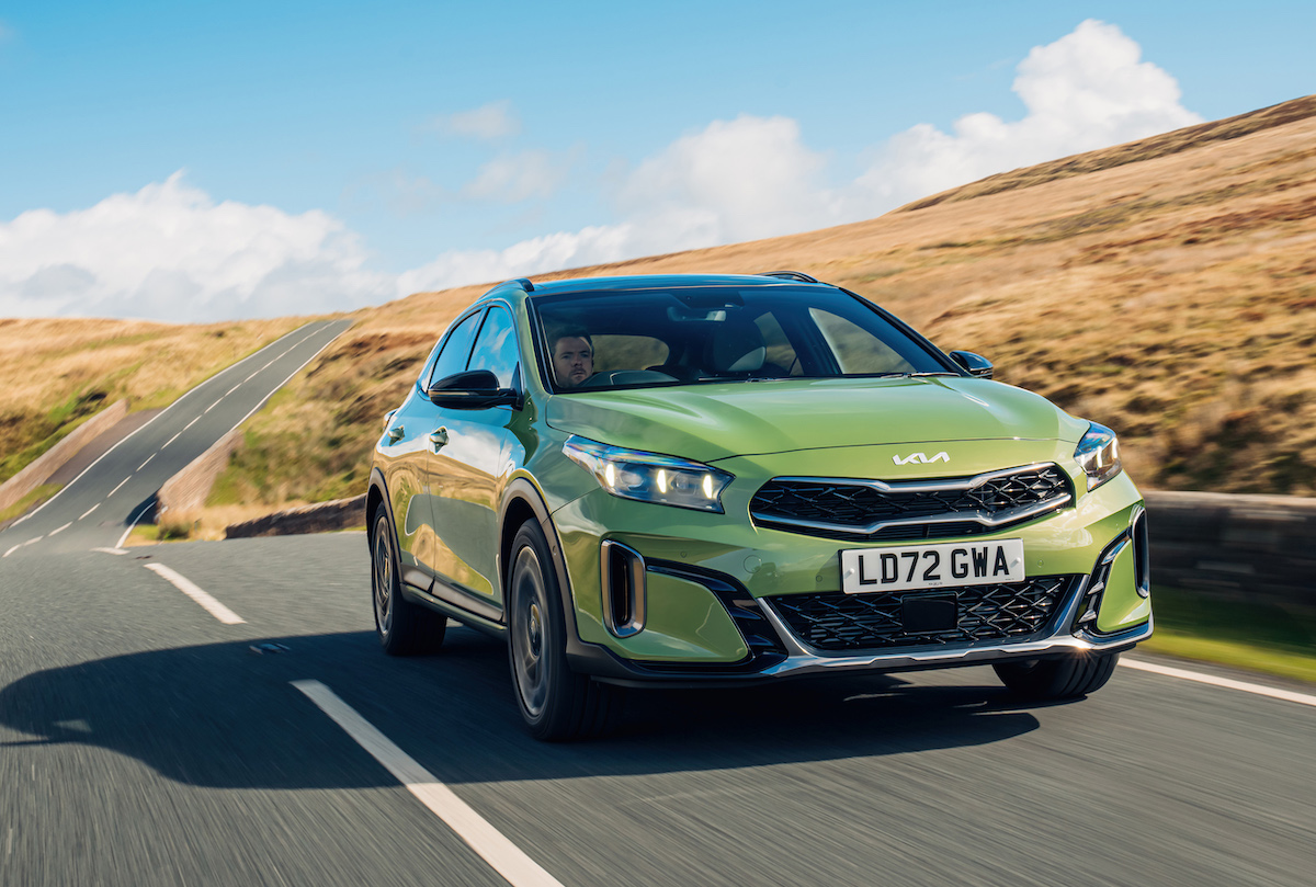 Kia XCeed green front static