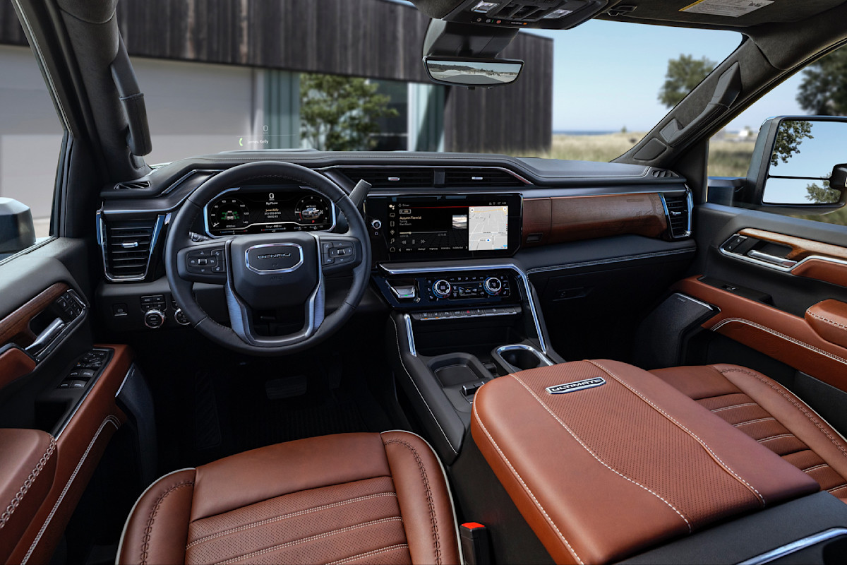2026 GMC Sierra 2500HD Preview - interior