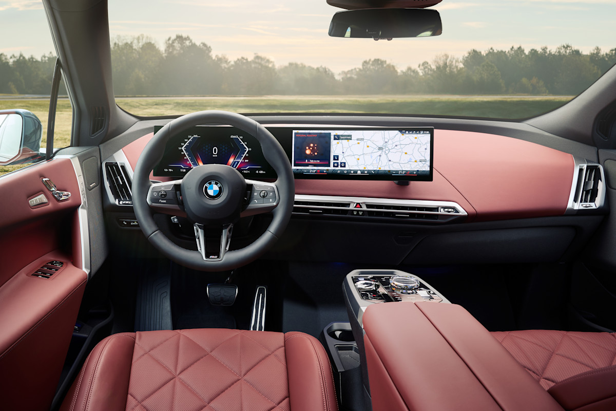 2026 BMW iX Preview - interior