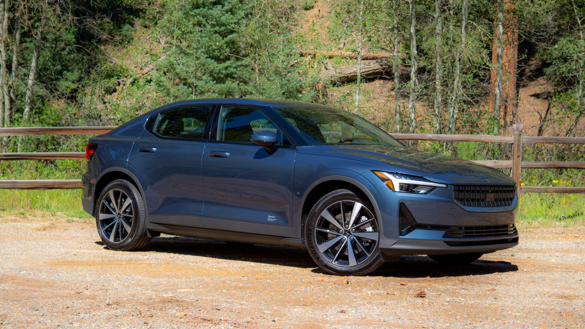 2022 Polestar 2 front-quarter view
