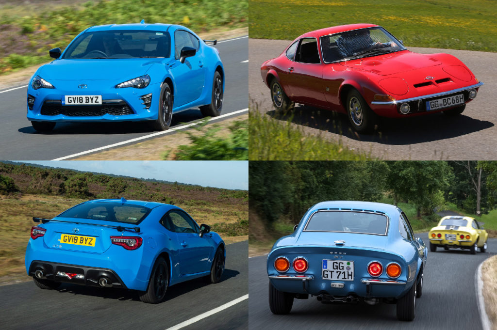 Automotive Reincarnations: Opel GT and Toyota GT86 Group 1