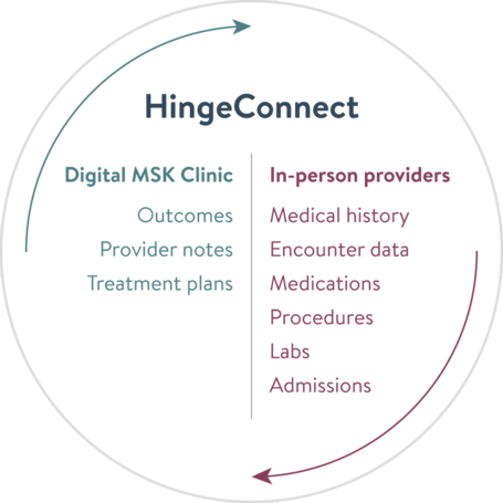 HingeConnect infographic