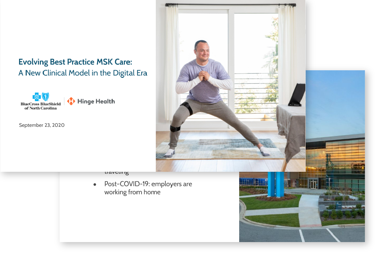 Evolving Best Practice MSK Care: A New Clinical Model in the Digital Era
