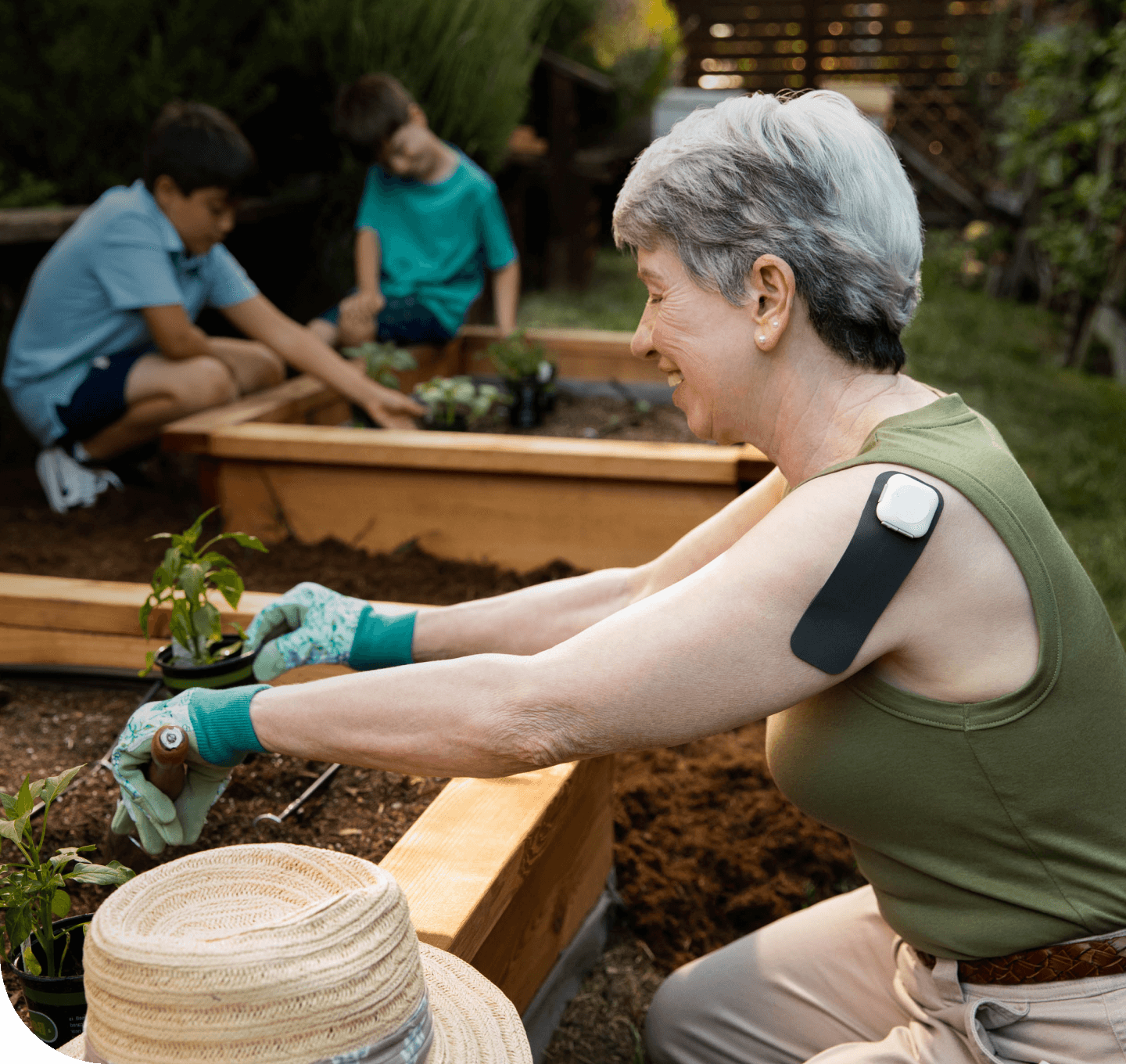 Enso used while gardening