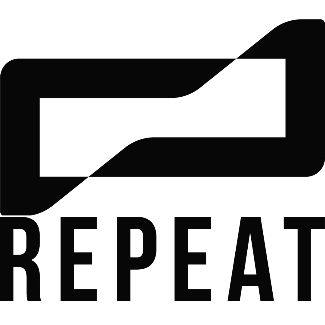 Logo Repeat Black