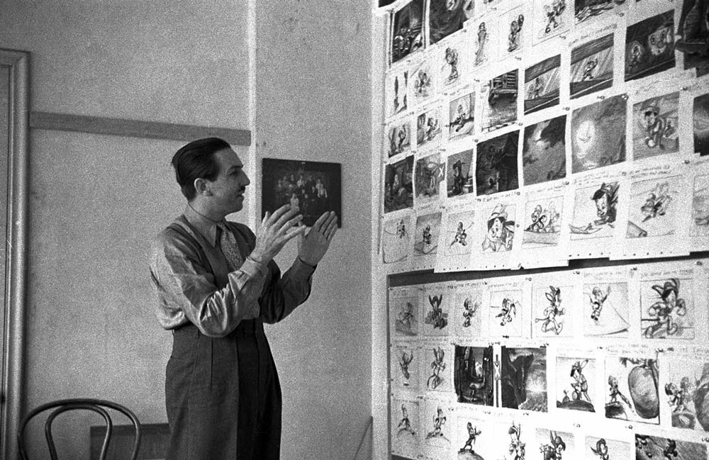 walt storyboard