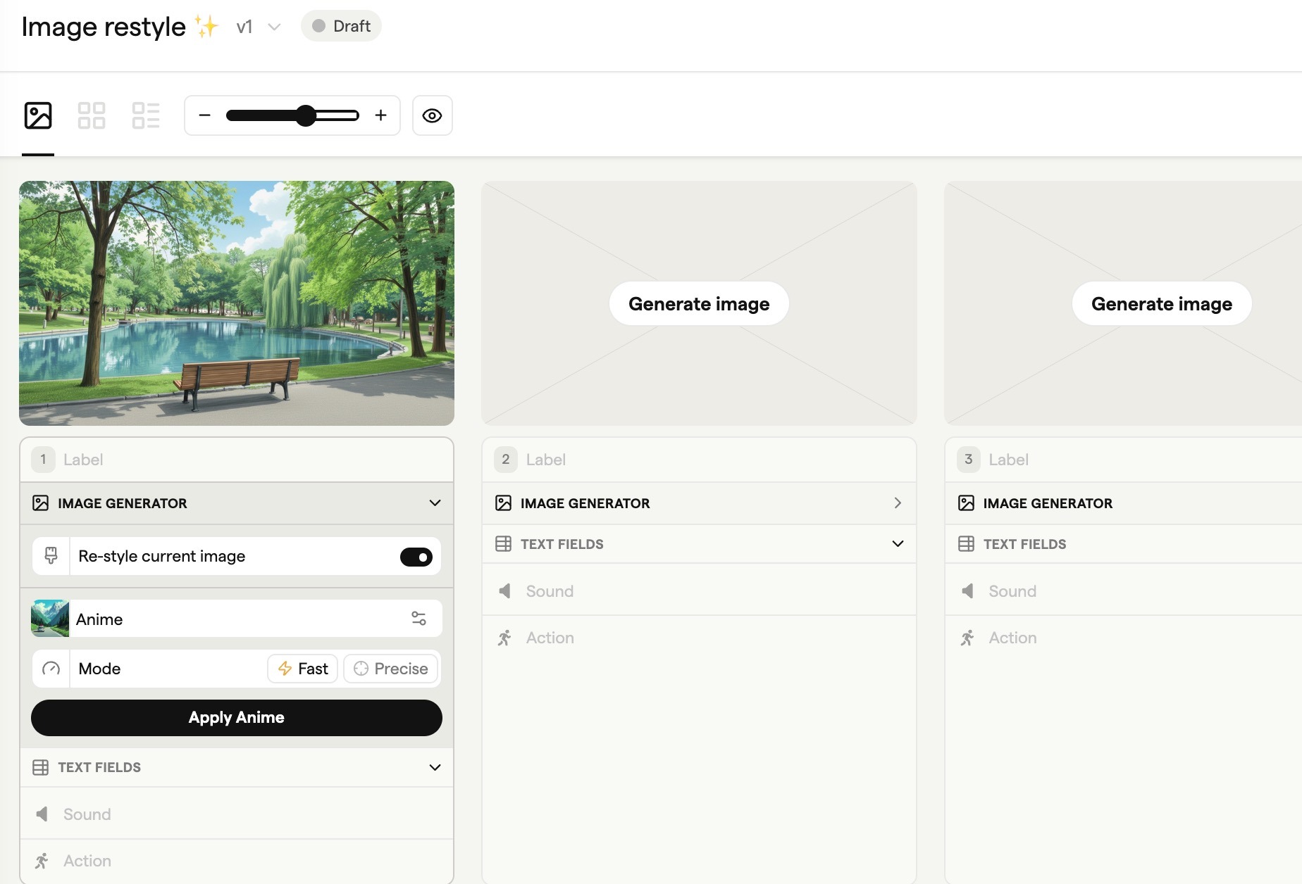 Restyled Frame Result