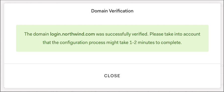 Custom Domains: Auth0-managed - domain verification
