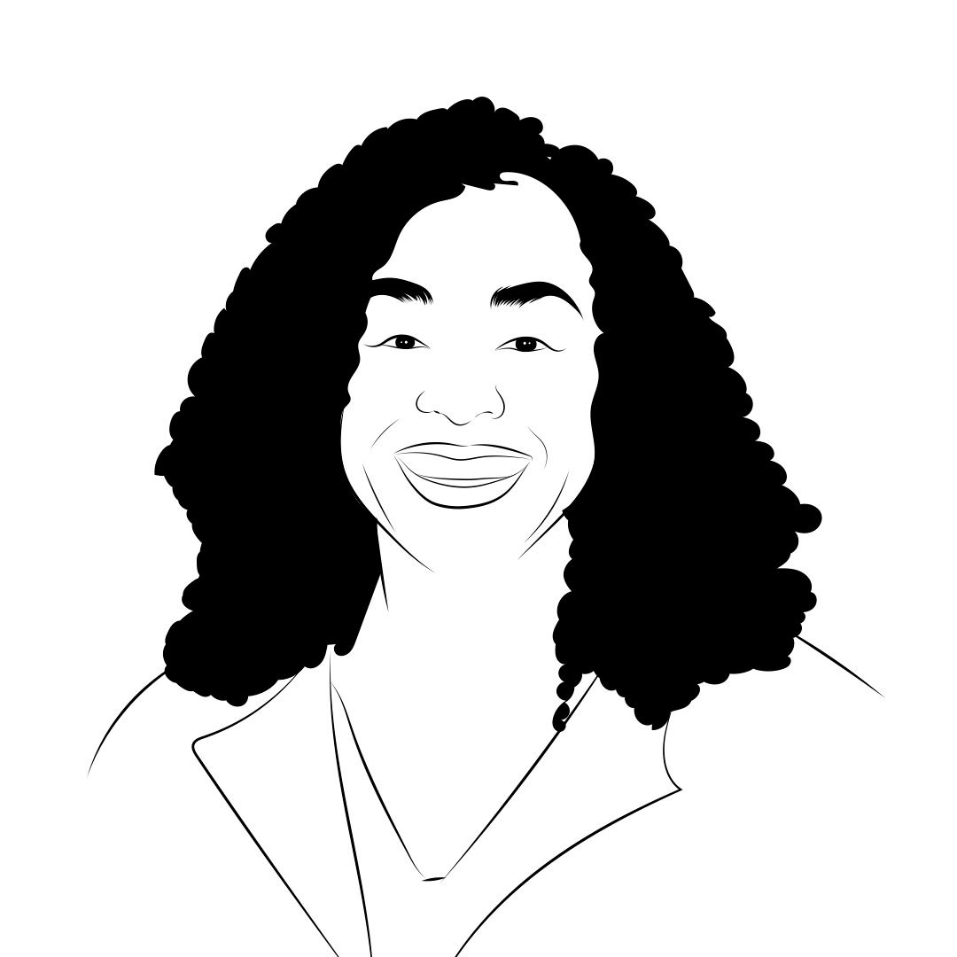 Illustration of Shonda Rhimes.