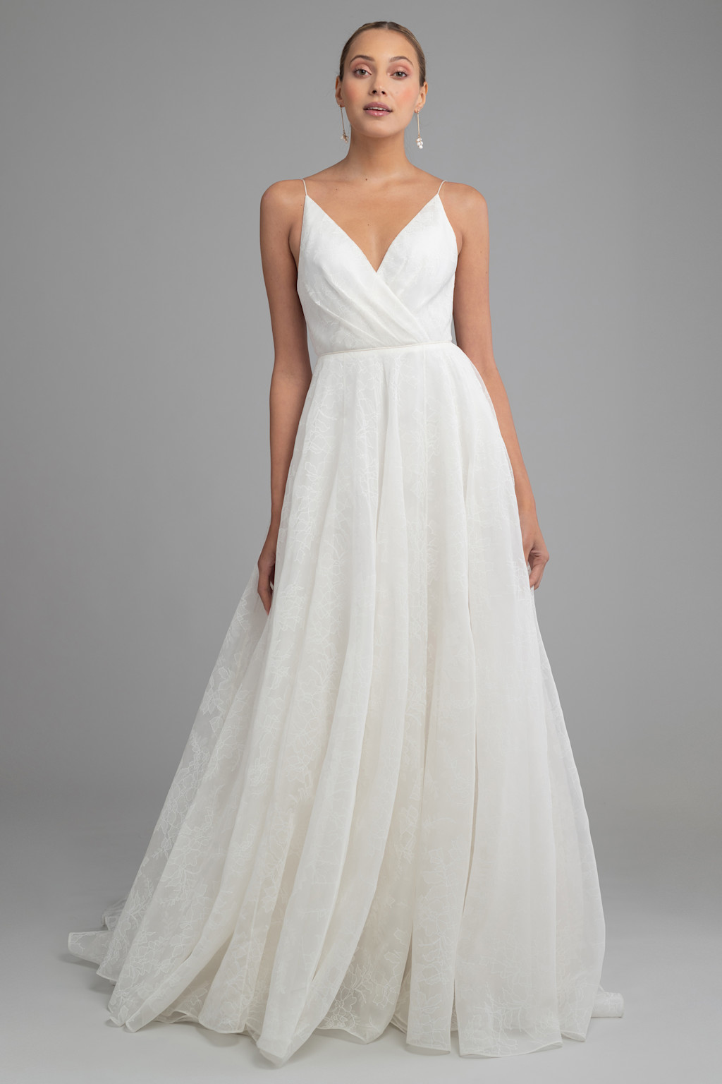 Jenny_Yoo_Collection_Bridal_Alina_Wedding_Dress_V_Neck_Organza_front Jenny_Yoo_Collection_Bridal_Alina_Wedding_Dress_V_Neck_Organza_front