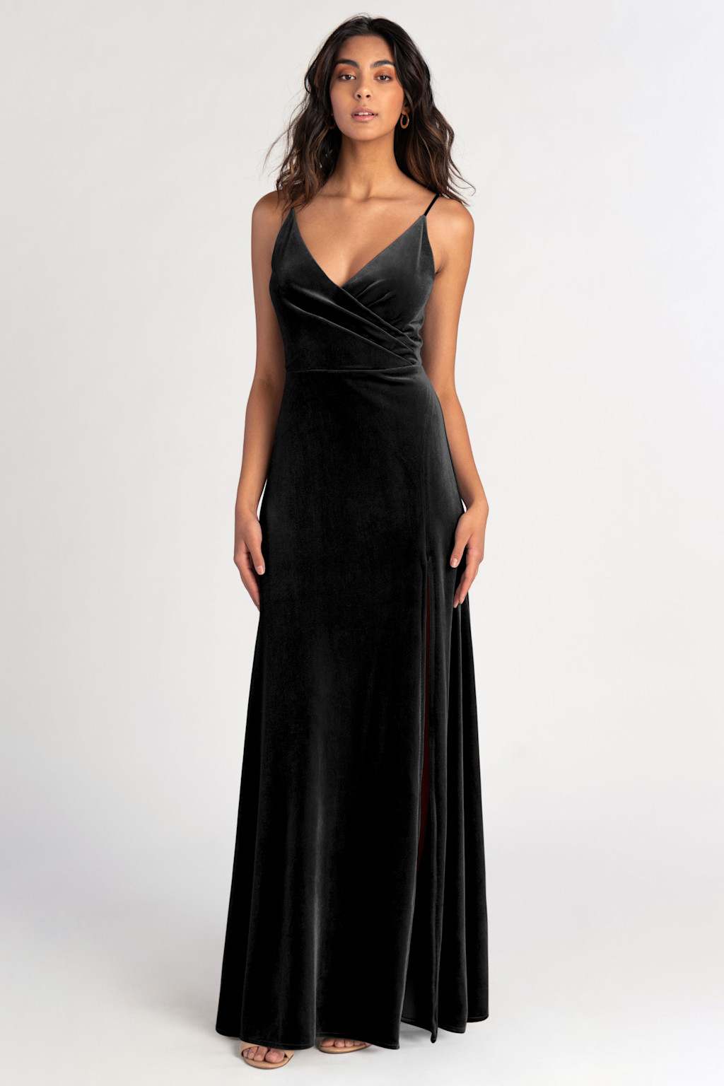 Jenny_Yoo_Bridesmaid_Dress_Jolie_black_Stretch_Velvet_front Jenny_Yoo_Bridesmaid_Dress_Jolie_black_Stretch_Velvet_front