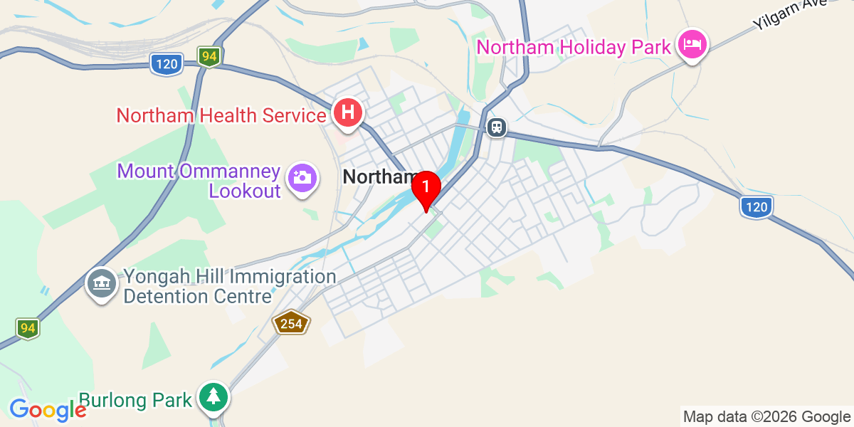 Map location for Countrywide Pools