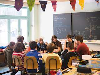 Klassenzimmer in Cortens
