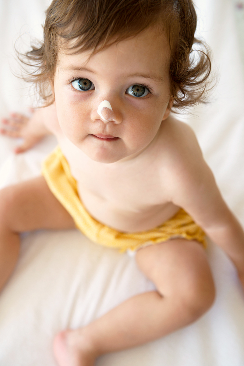 Baby creme grosse augen