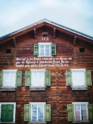 Haus in Conters