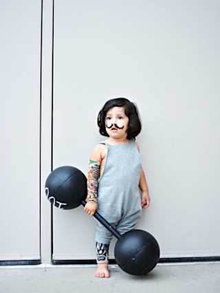 Kostüm als Bodybuilder