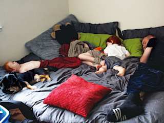 Familienbett bild