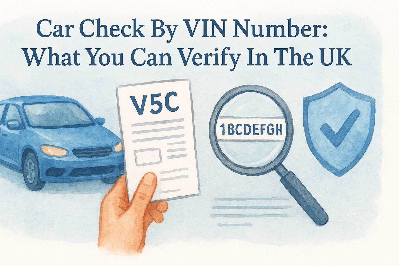 Car Check By VIN Number: What You Can Verify In The UK