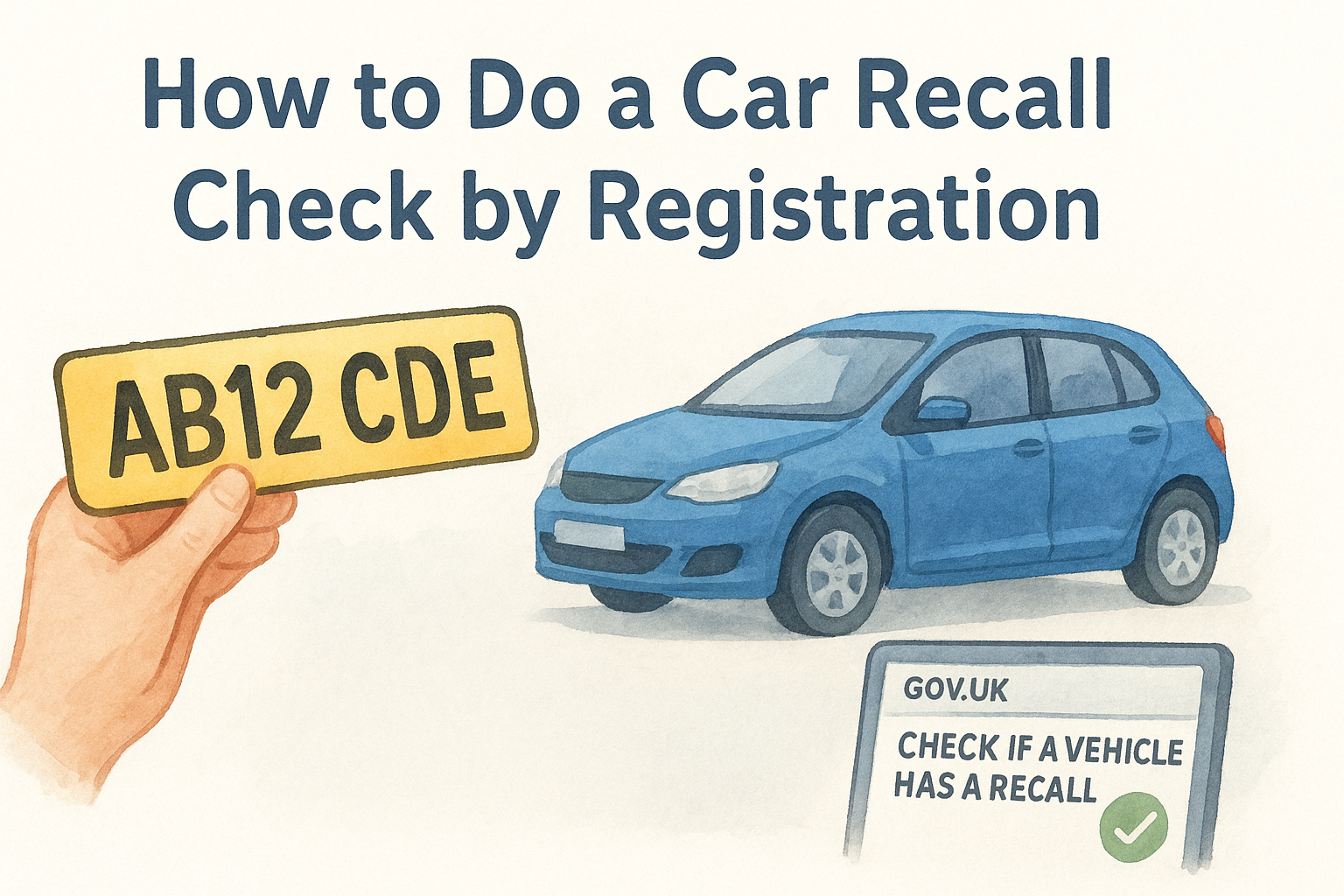 How to Do a Car Recall Check by Registration
