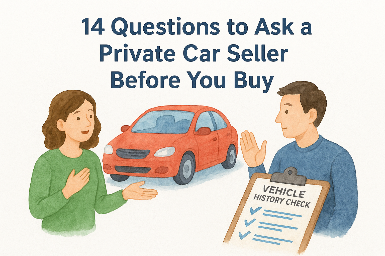 14 Questions to Ask a Private Car Seller Before You Buy