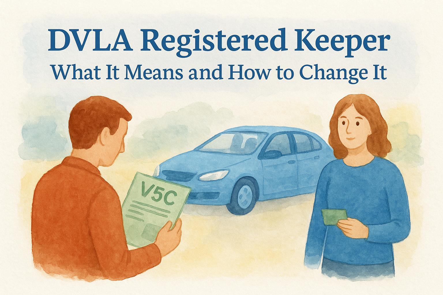 DVLA Registered Keeper: What It Means and How to Change It