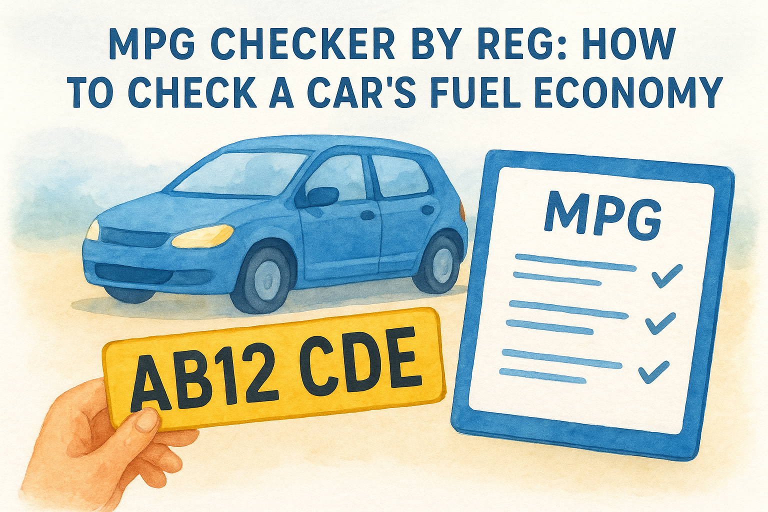 MPG Checker by Reg: How to Check a Car's Fuel Economy