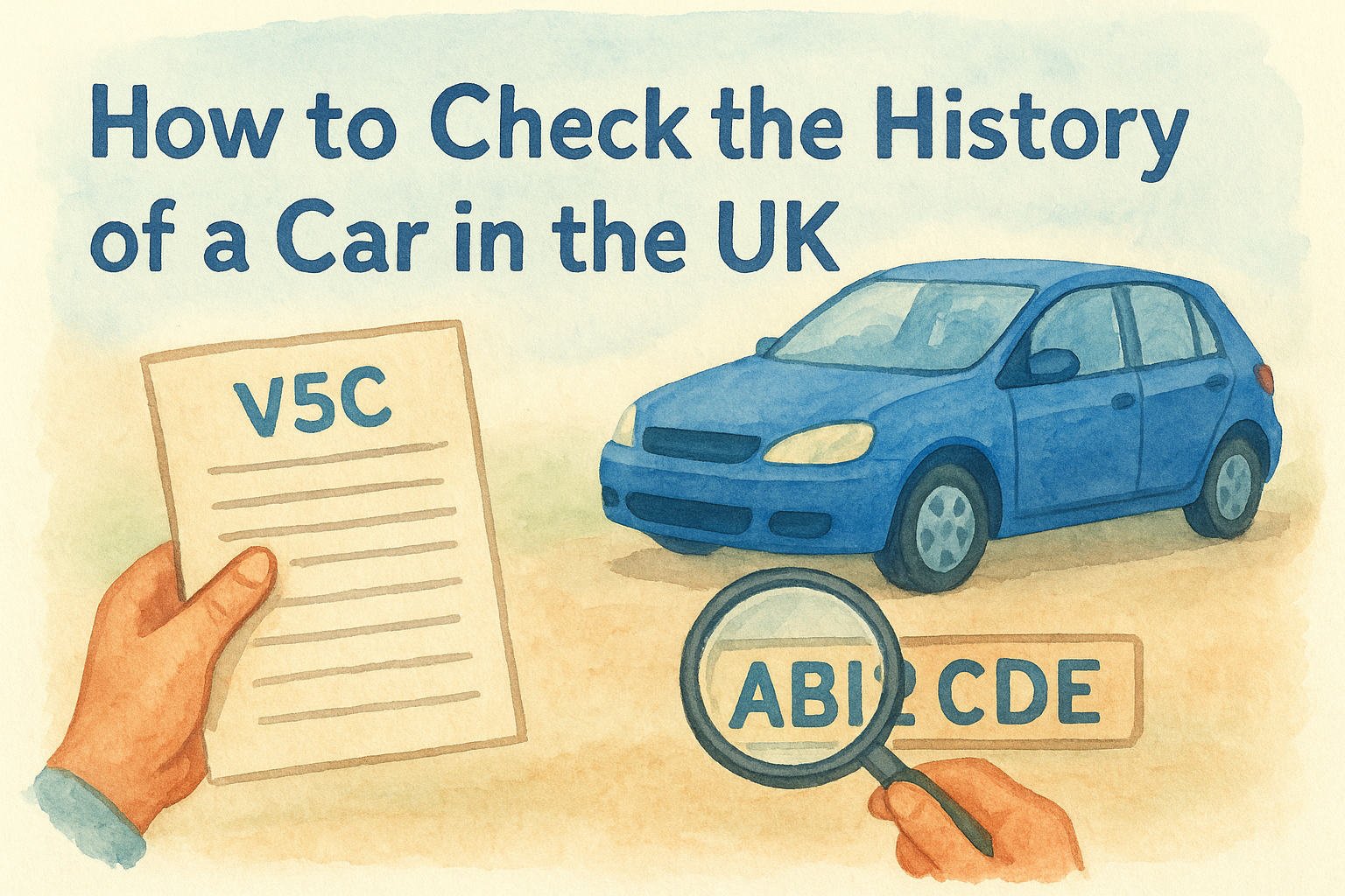 How to Check the History of a Car in the UK