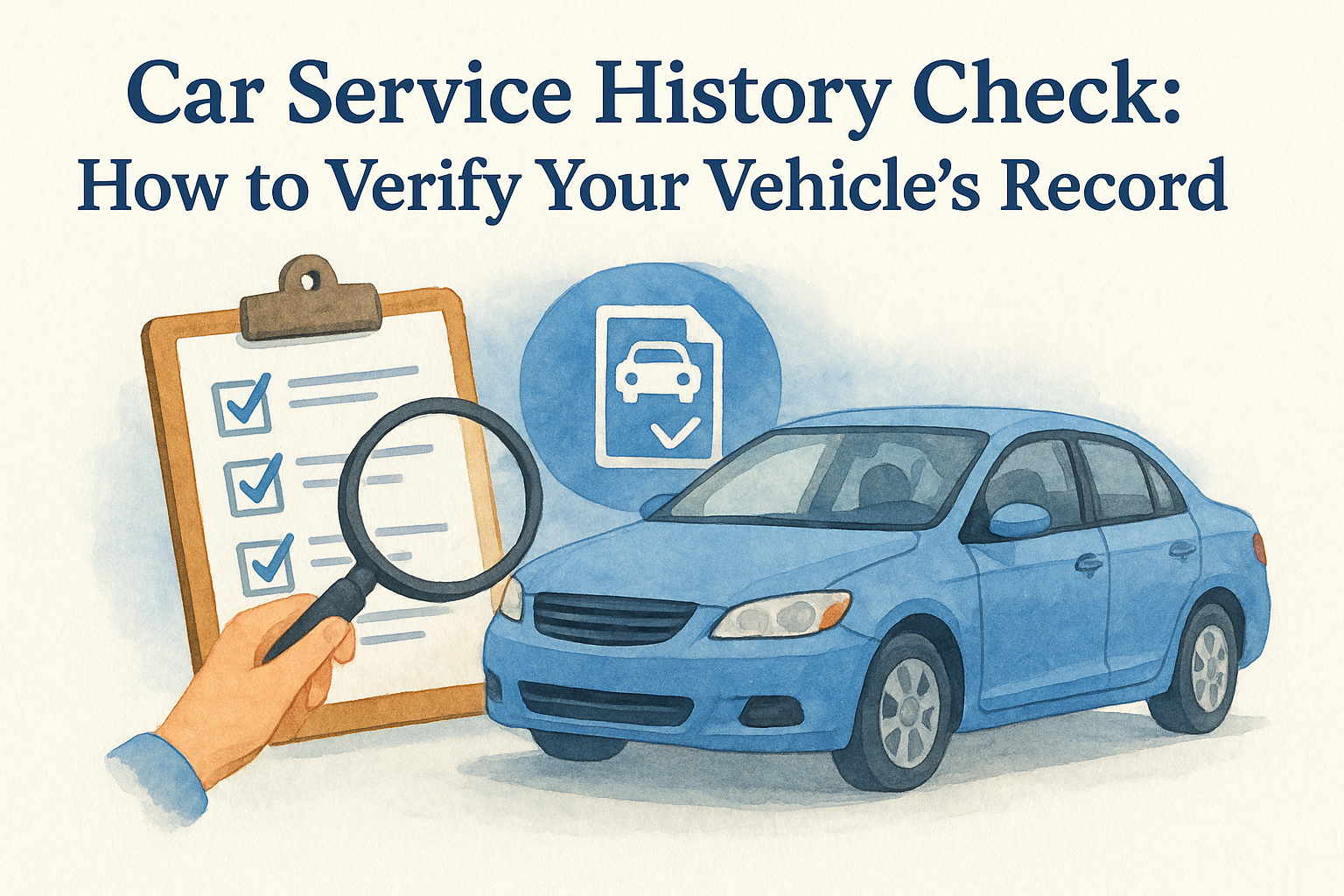 Car Service History Check: How to Verify Your Vehicle's Record