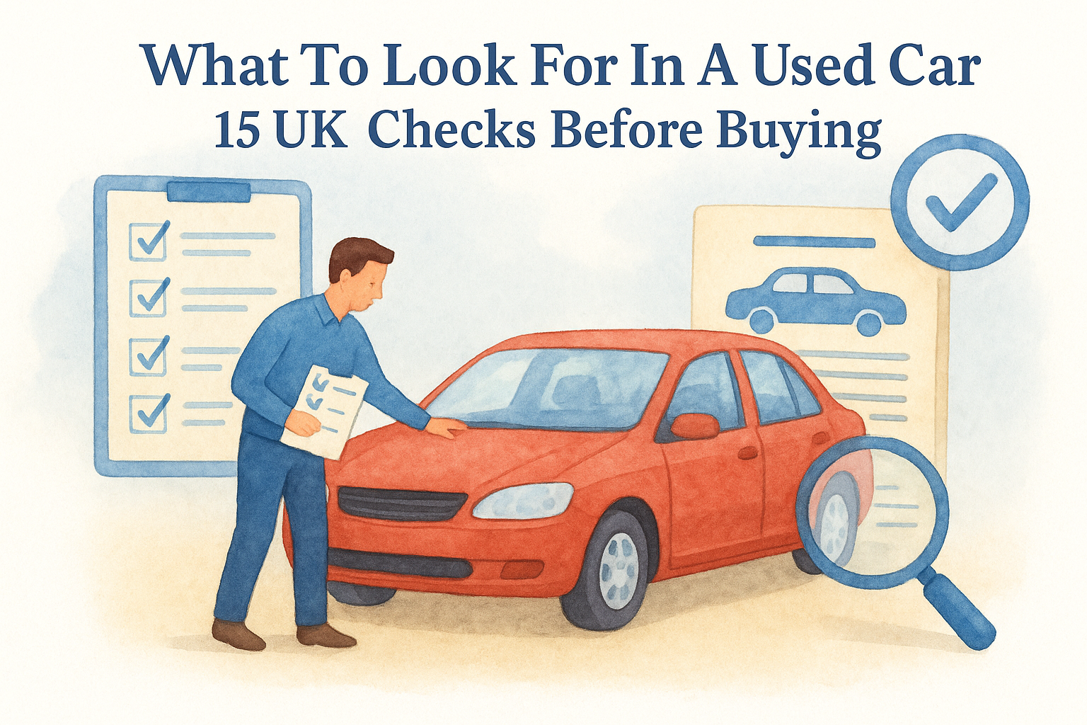 What To Look For In A Used Car: 15 UK Checks Before Buying
