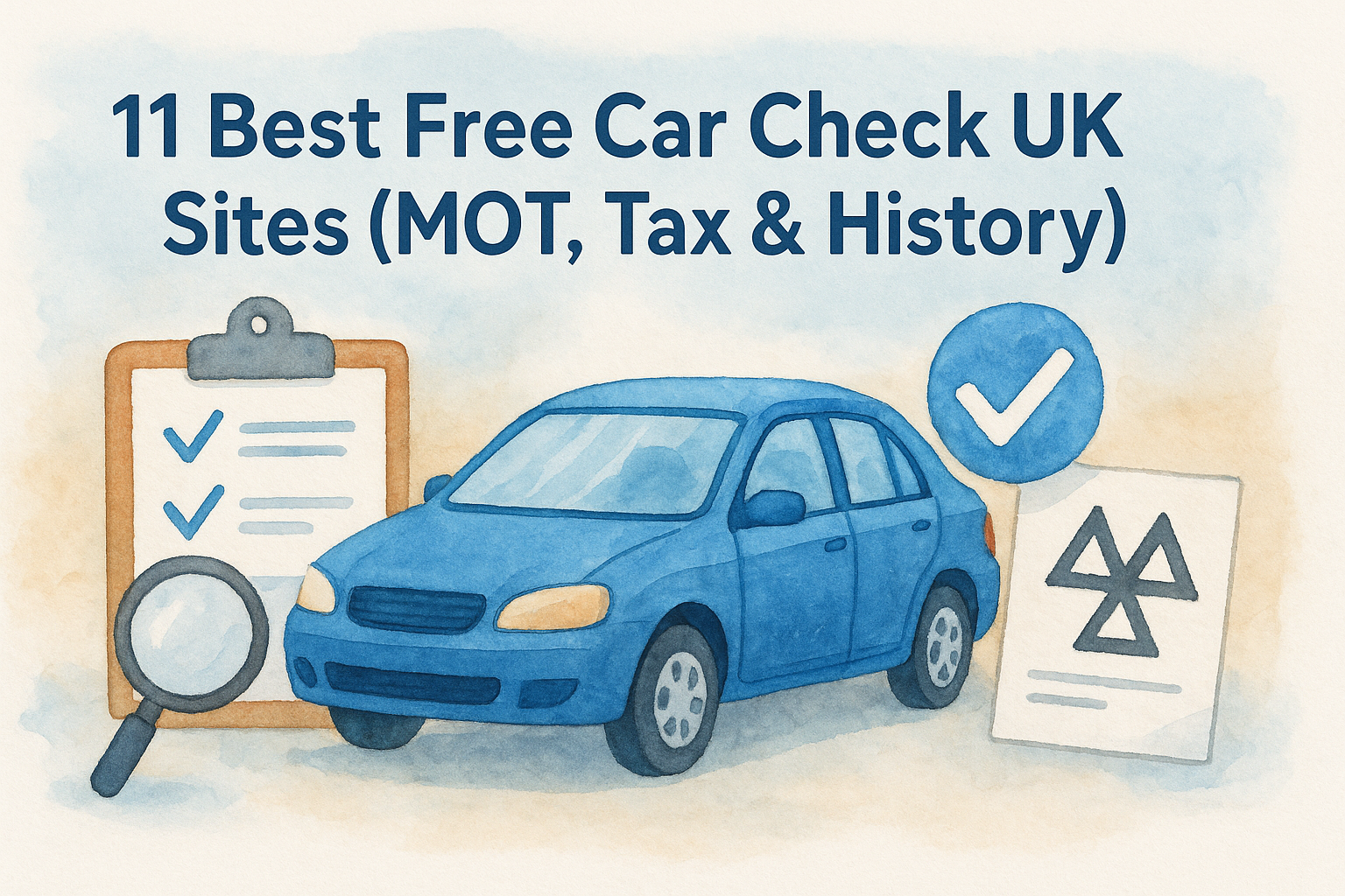 11 Best Free Car Check UK Sites (MOT, Tax & History)