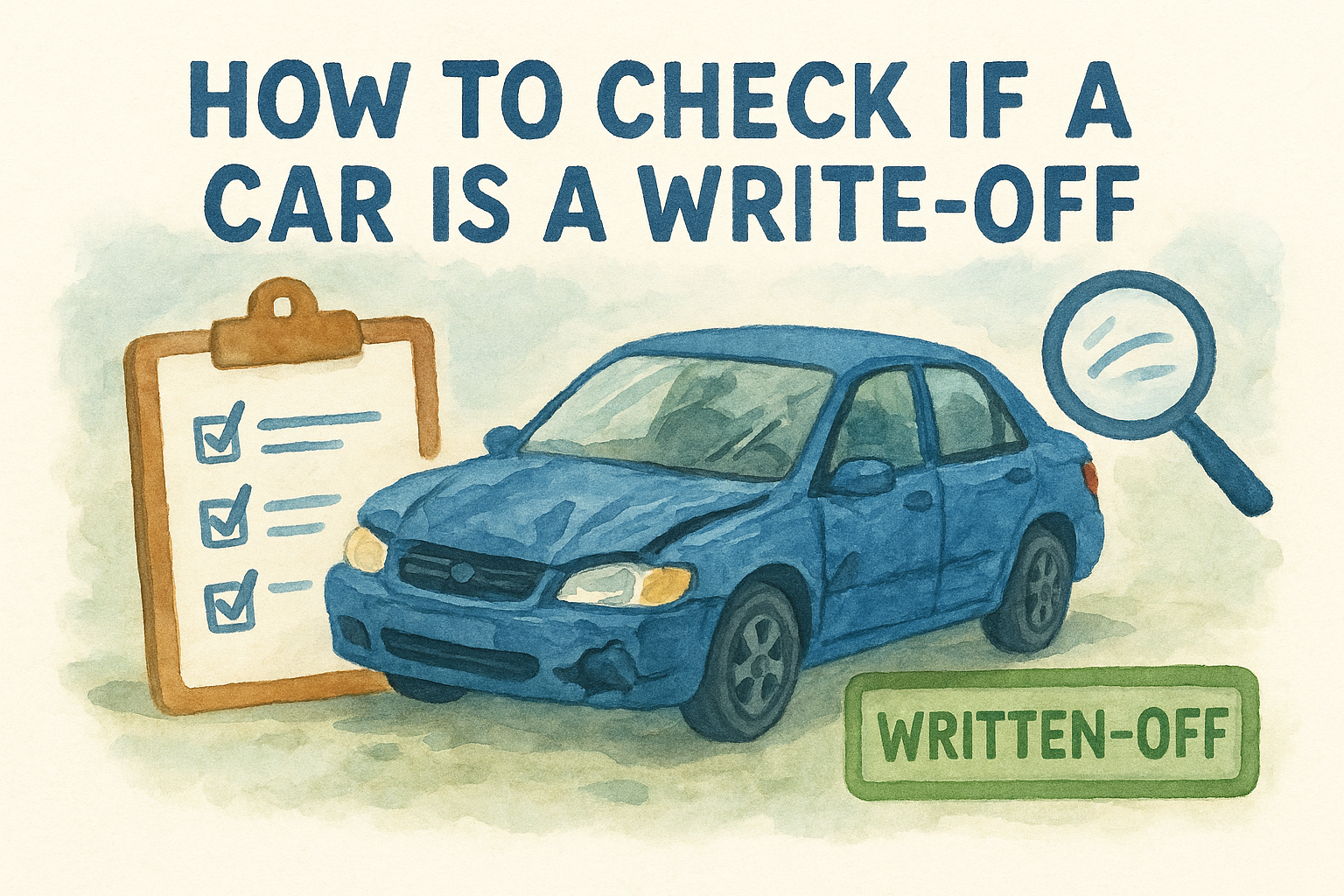 How to Check if a Car Is a Write-Off