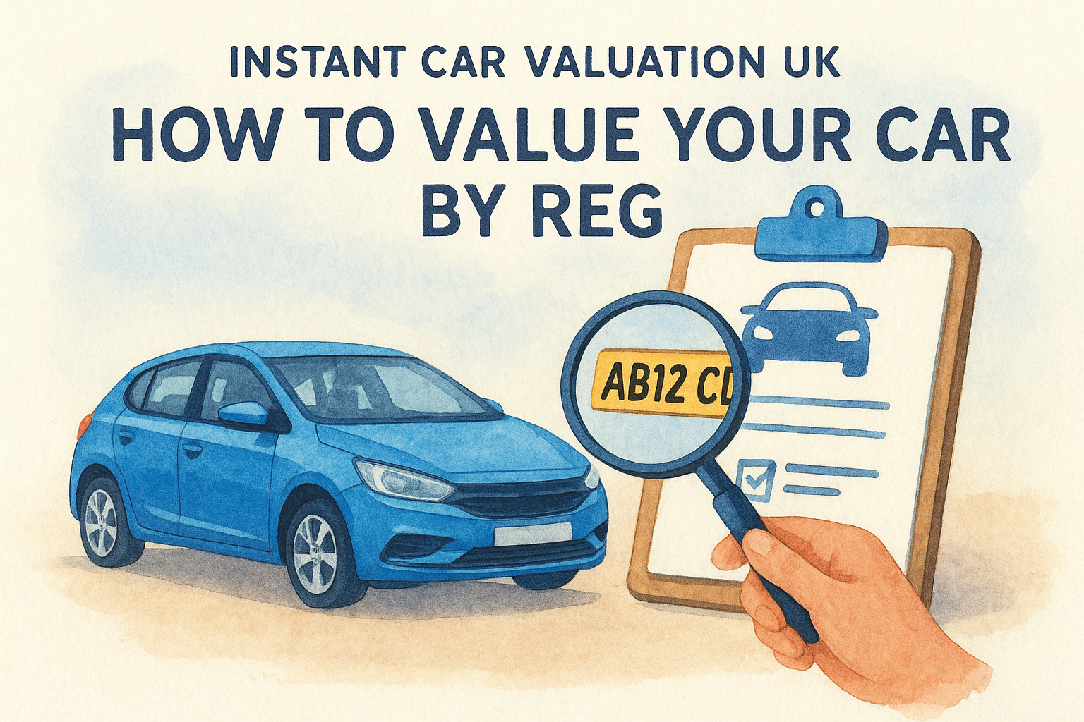 Instant Car Valuation UK: How To Value Your Car By Reg