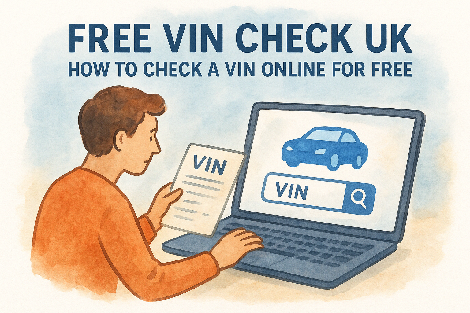 Free VIN Check UK: How To Check A VIN Online For Free
