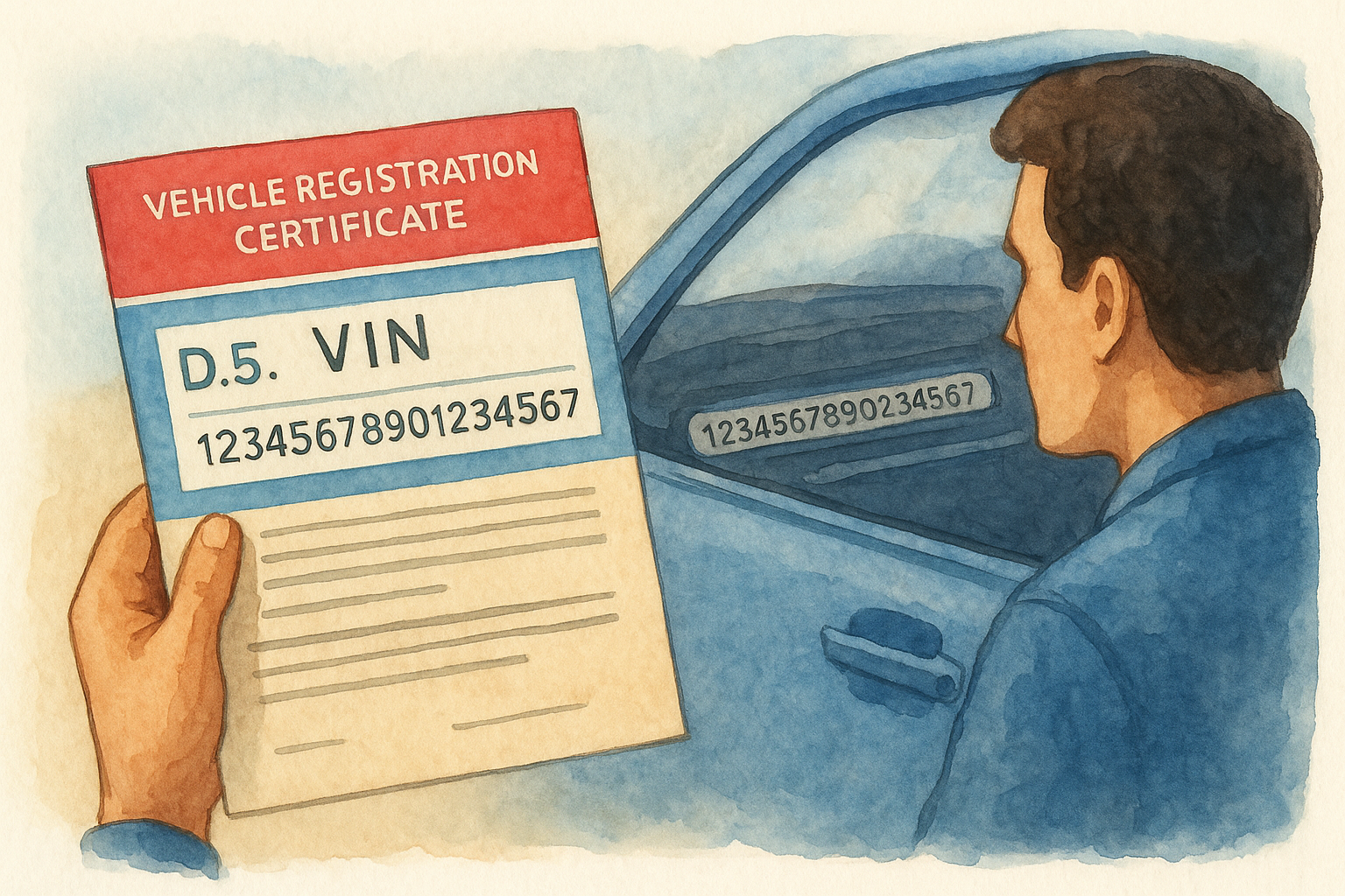VIN Number On Logbook: Where To Find It And Verify On Car